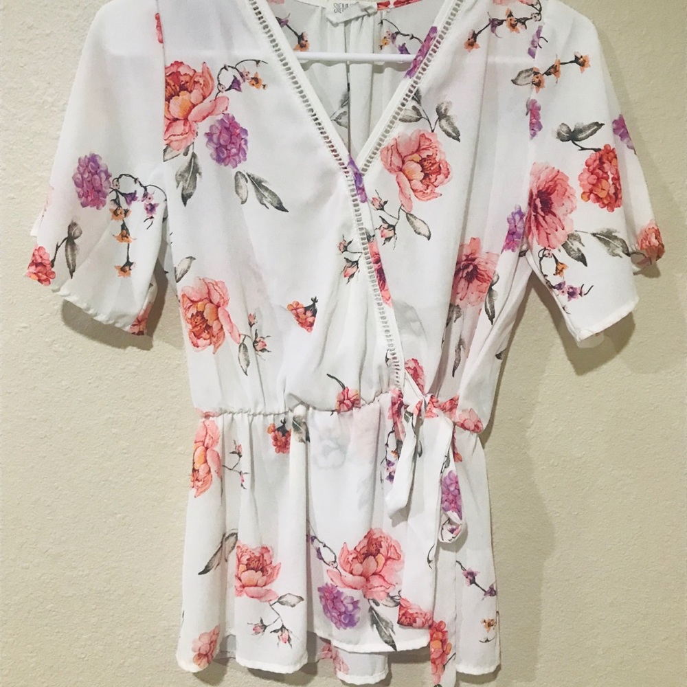 Floral blouse
